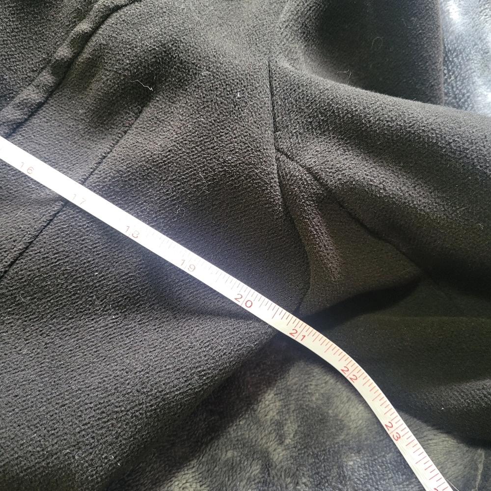 Attention  Black PeaCoat - Picture 8 of 10